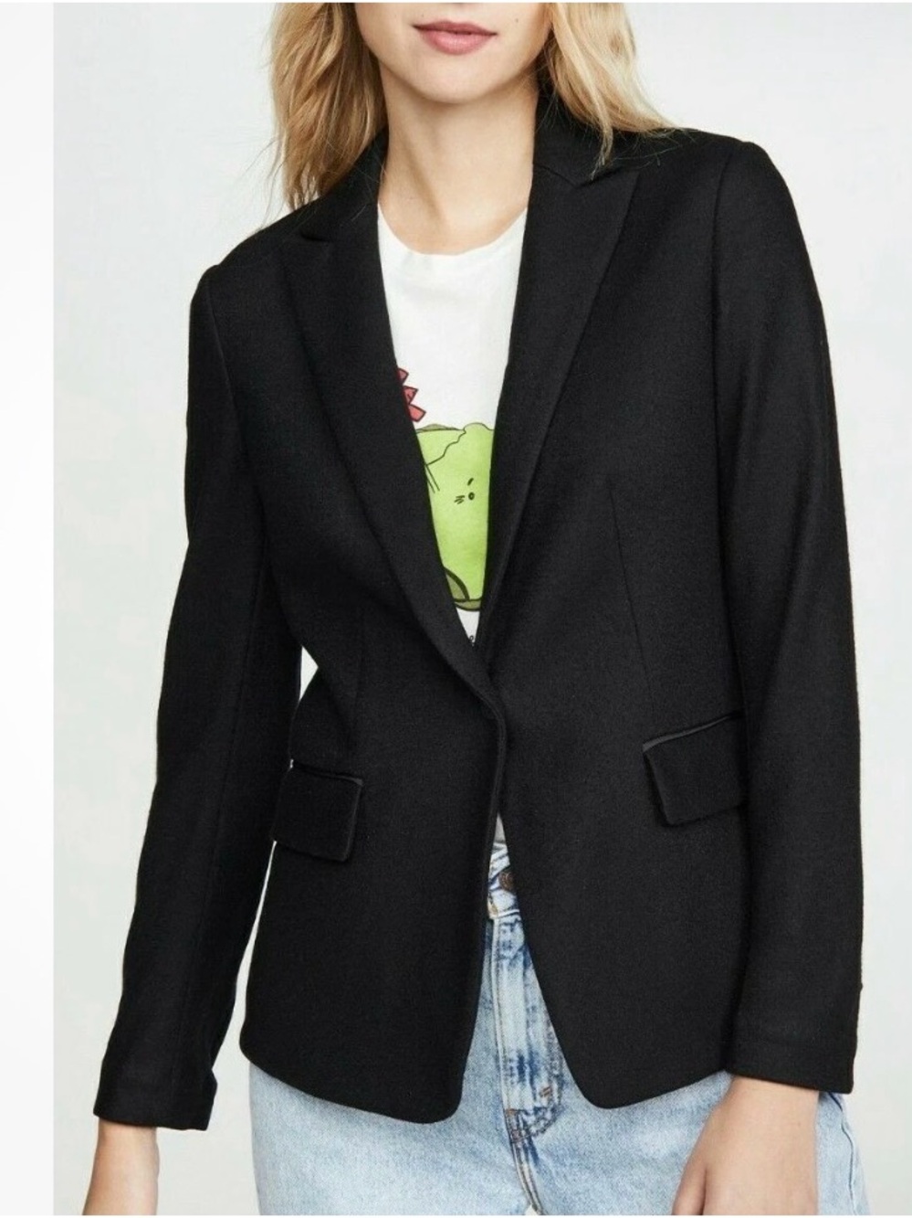 RAG& BONE LEXINGTON TAILORED WOOL BLAZER JACKET